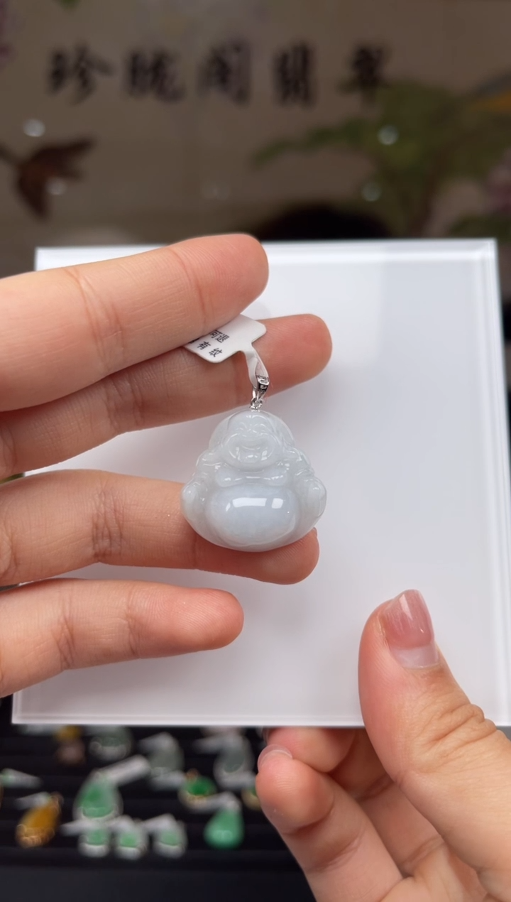 【闪购商品】翡翠颈饰18K金镶嵌5号（不退换）