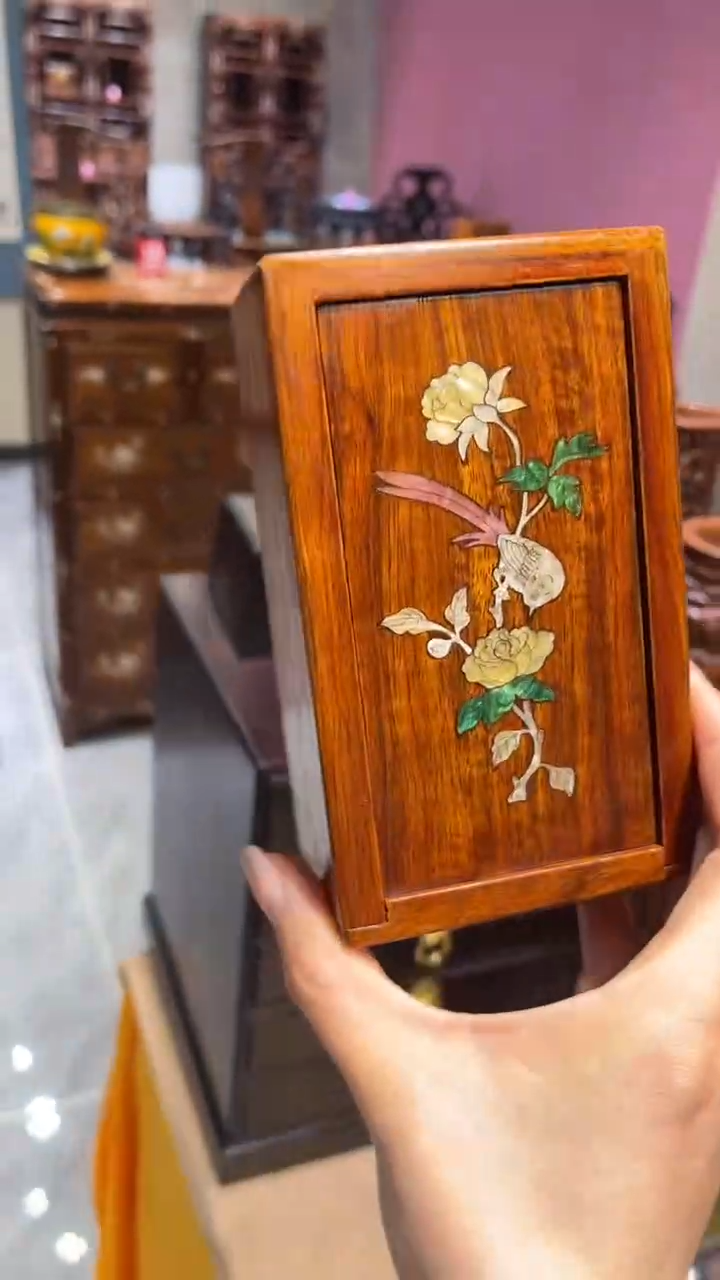 木喜鹊登梅小机关盒