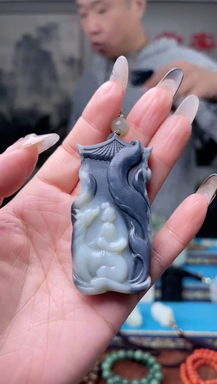 【闪购商品】和田玉挂件未镶嵌1