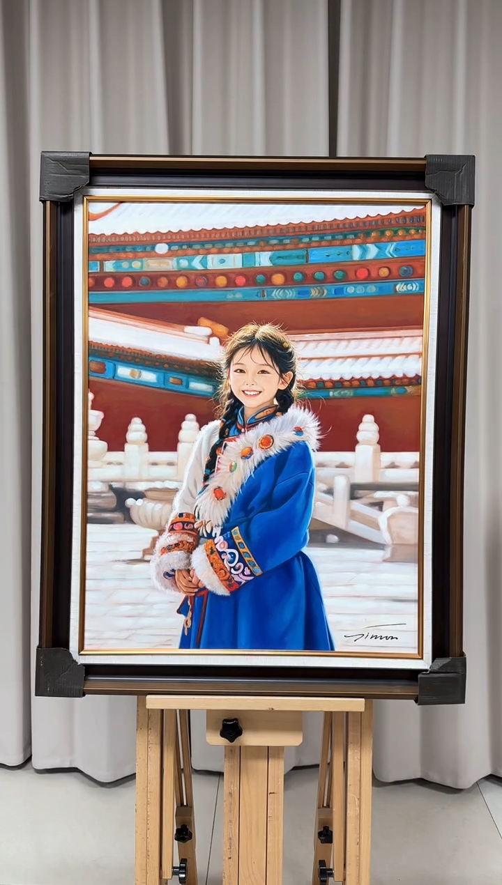 【闪购商品】绘画陶宗健-60x80-油画作品