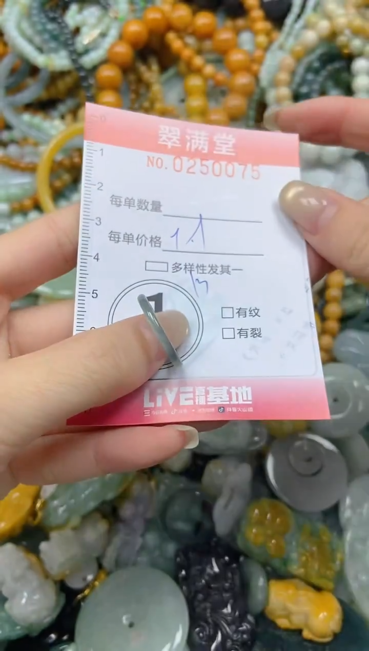 未镶嵌挂件翡翠闪购0250075