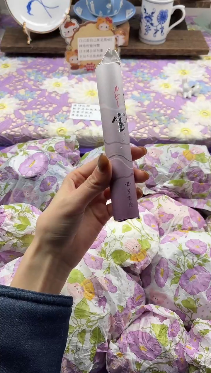 瓷片             红宝石线香