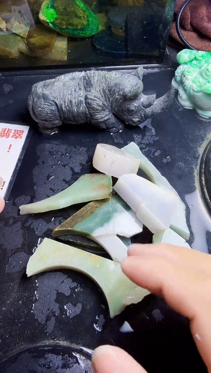 未镶嵌挂件翡翠天然翡翠288