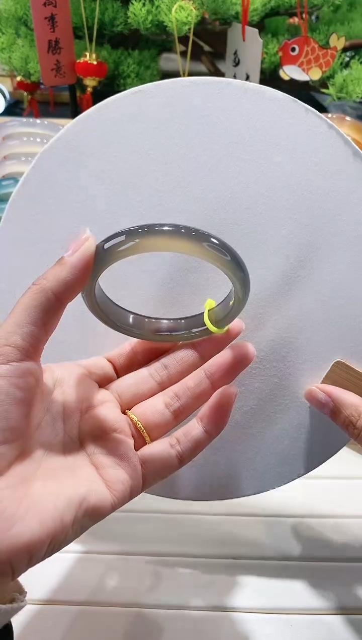 【闪购商品】玛瑙/玉髓手镯未镶嵌20-58.5