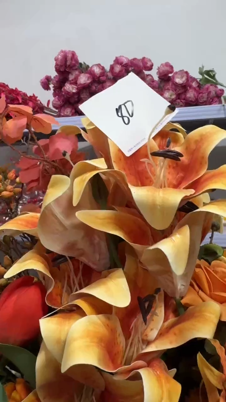 妍韵高端仿真花80