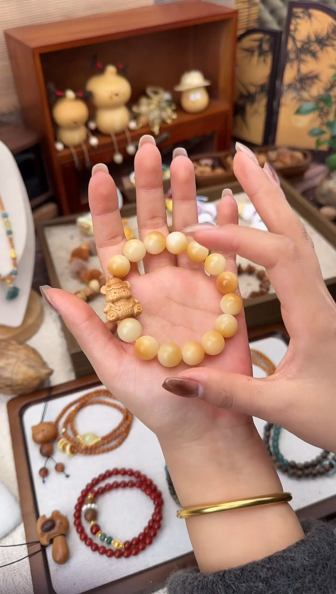 菩提籽类菩提根小熊单圈