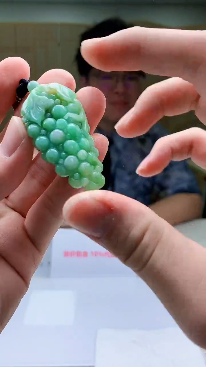 【闪购商品】定制翡翠未镶嵌4688bb-毛货挂件44