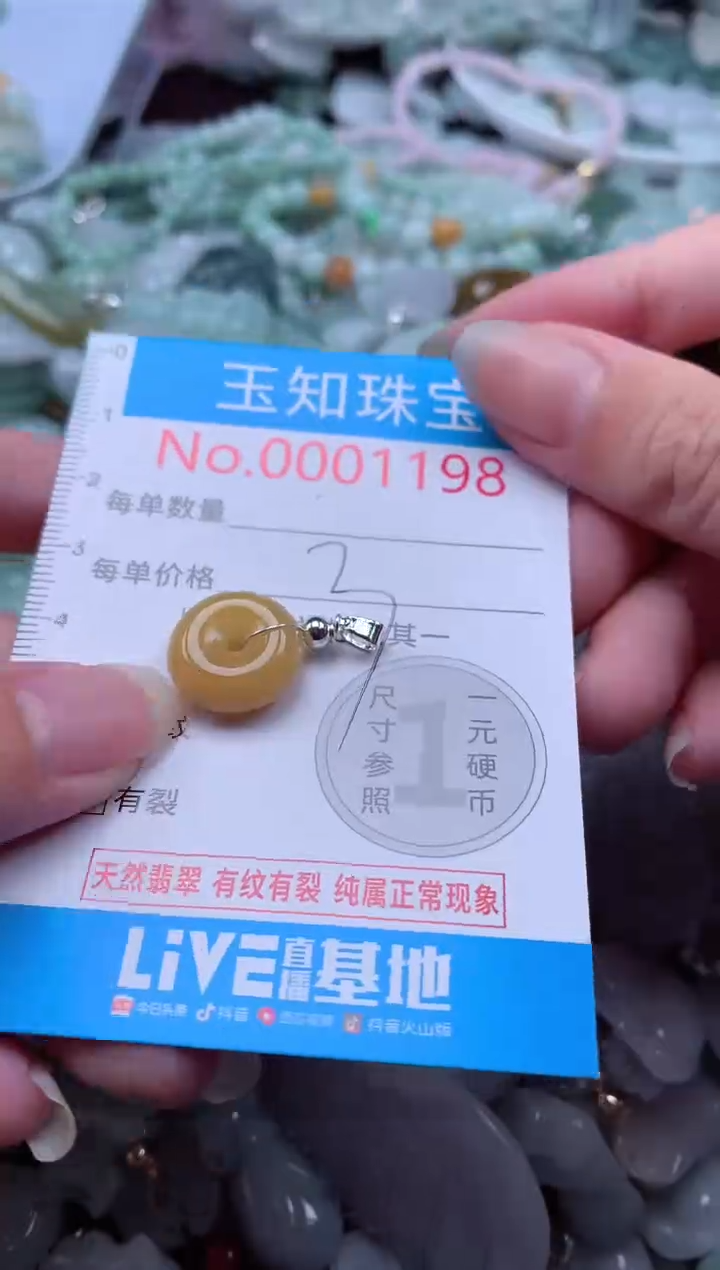 翡翠未镶嵌吊坠(不含链)119