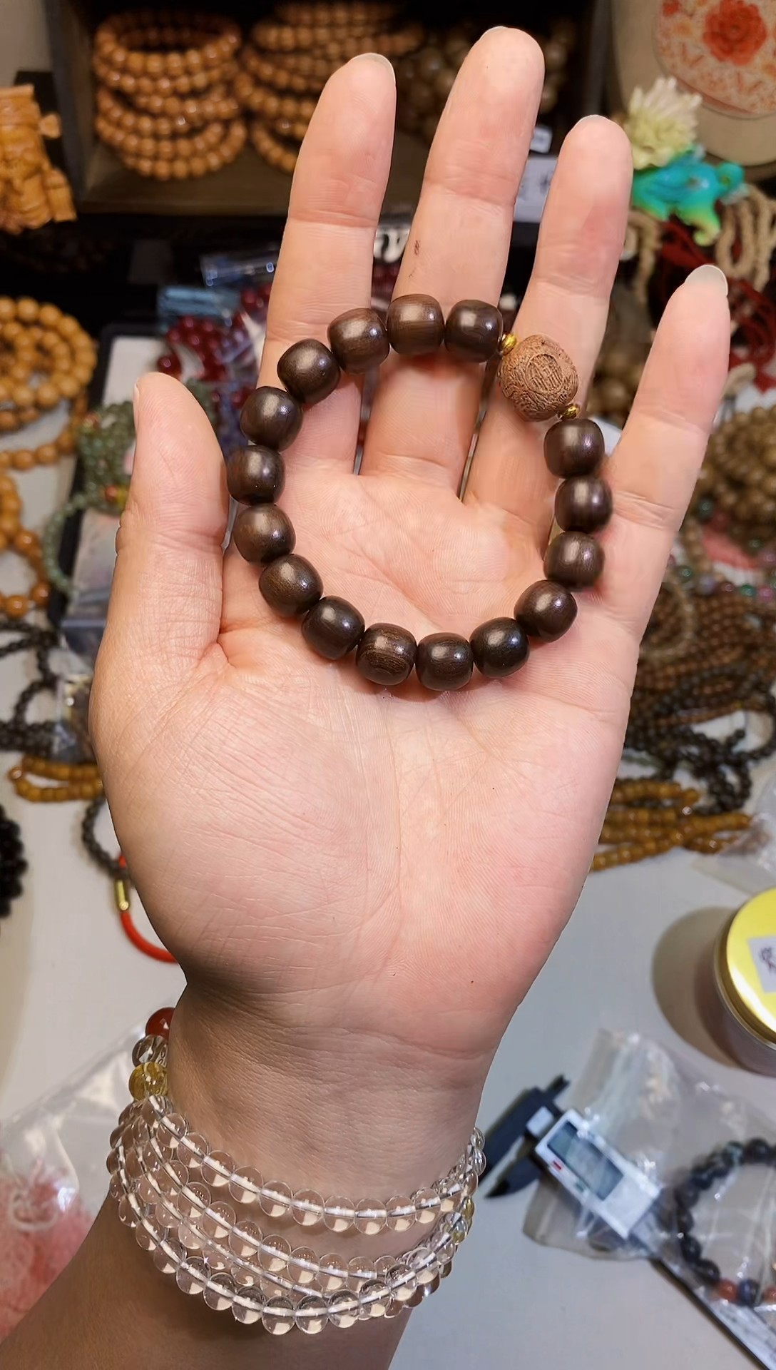 【闪购商品】非洲檀香手串/手链印尼沉设计款