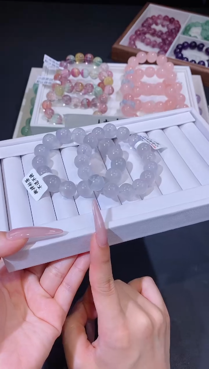 合金手链萤石1211.14紫萤石手串 多样性发其一