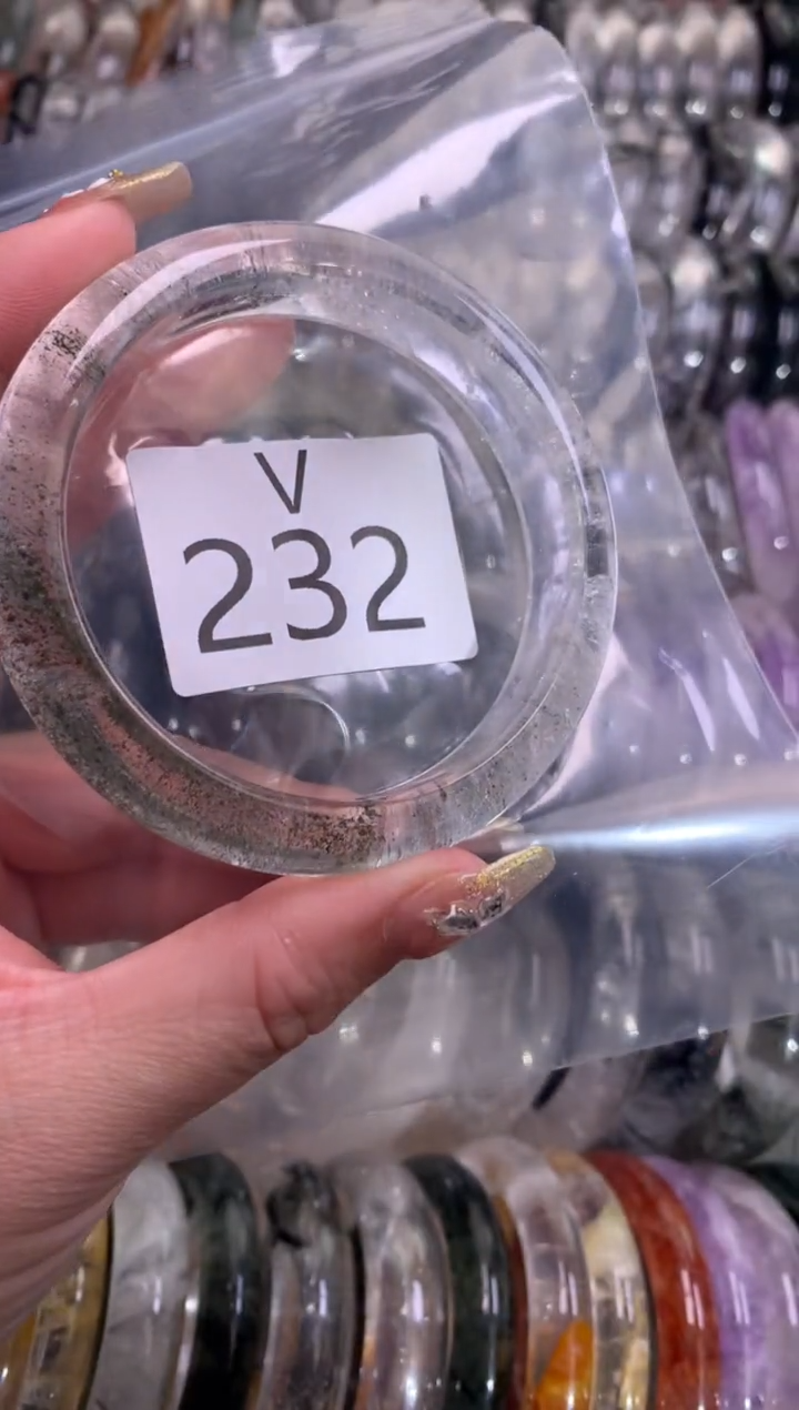 【闪购商品】水晶水晶手镯未镶嵌232-58