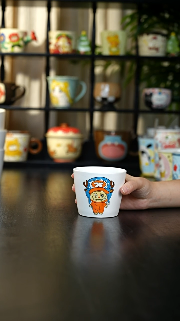 杯子拉布布手持杯