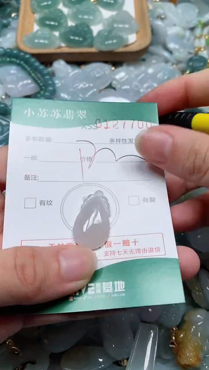 【闪购商品】翡翠颈饰未镶嵌闪购商品0127700