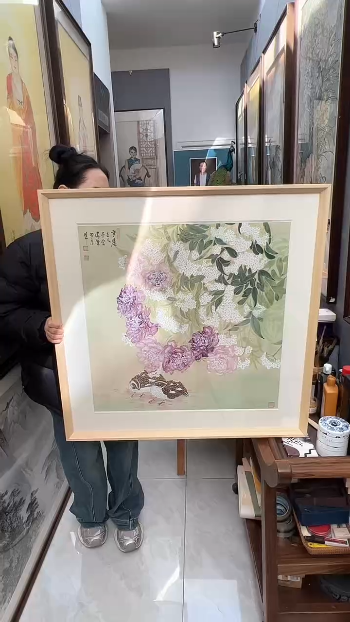 【闪购商品】国画皮伟老师国画作品32