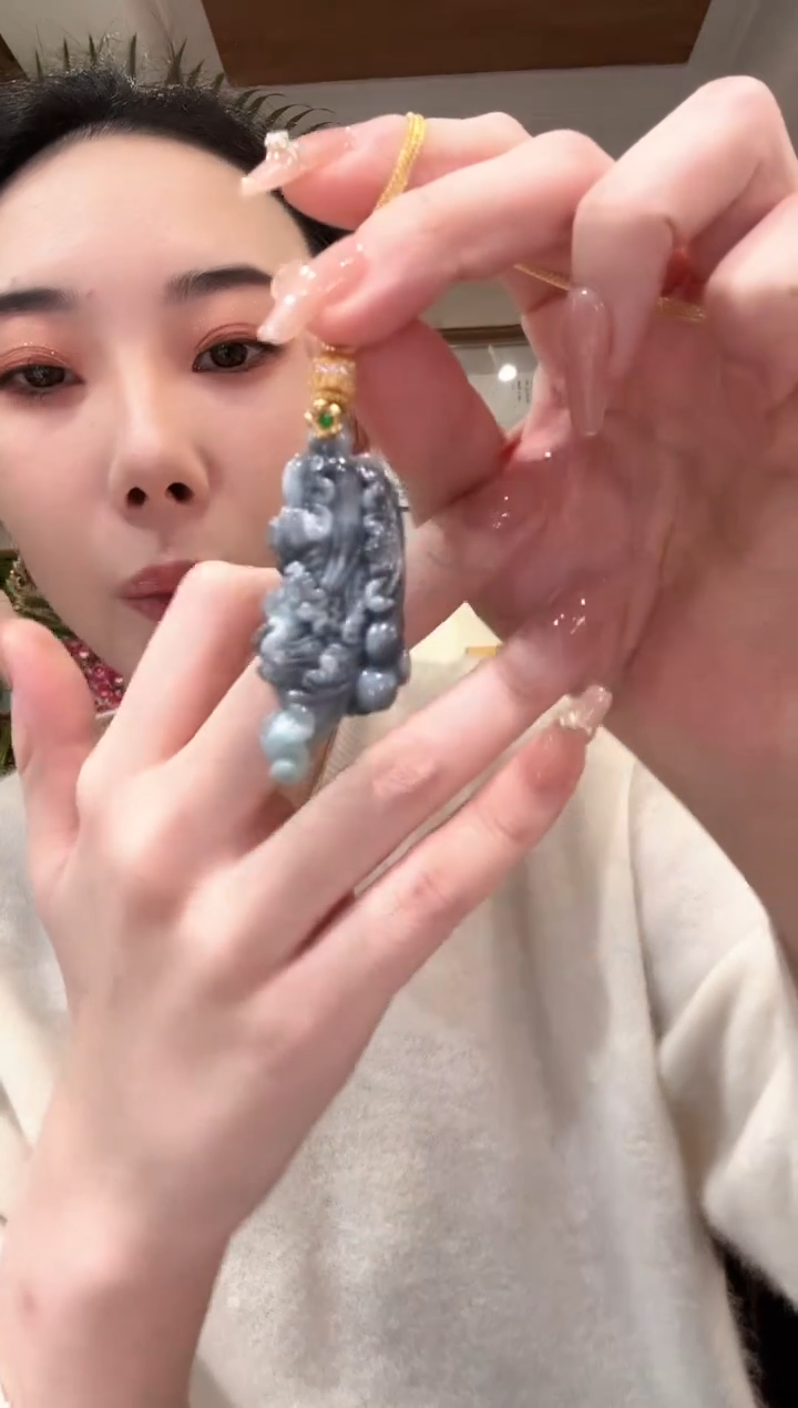 【闪购商品】翡翠颈饰未镶嵌国风