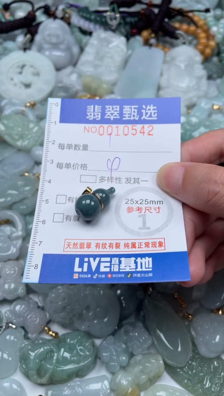 颈饰未镶嵌翡翠10542