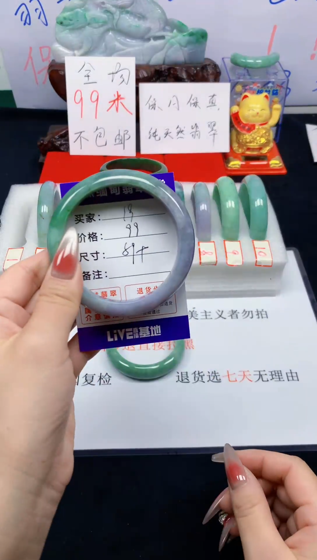 未镶嵌手镯翡翠19
