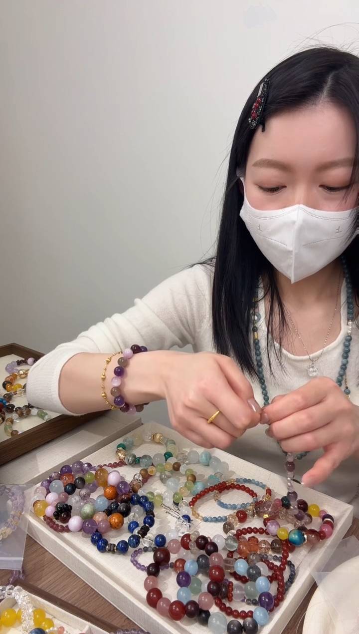 未镶嵌手串水晶59