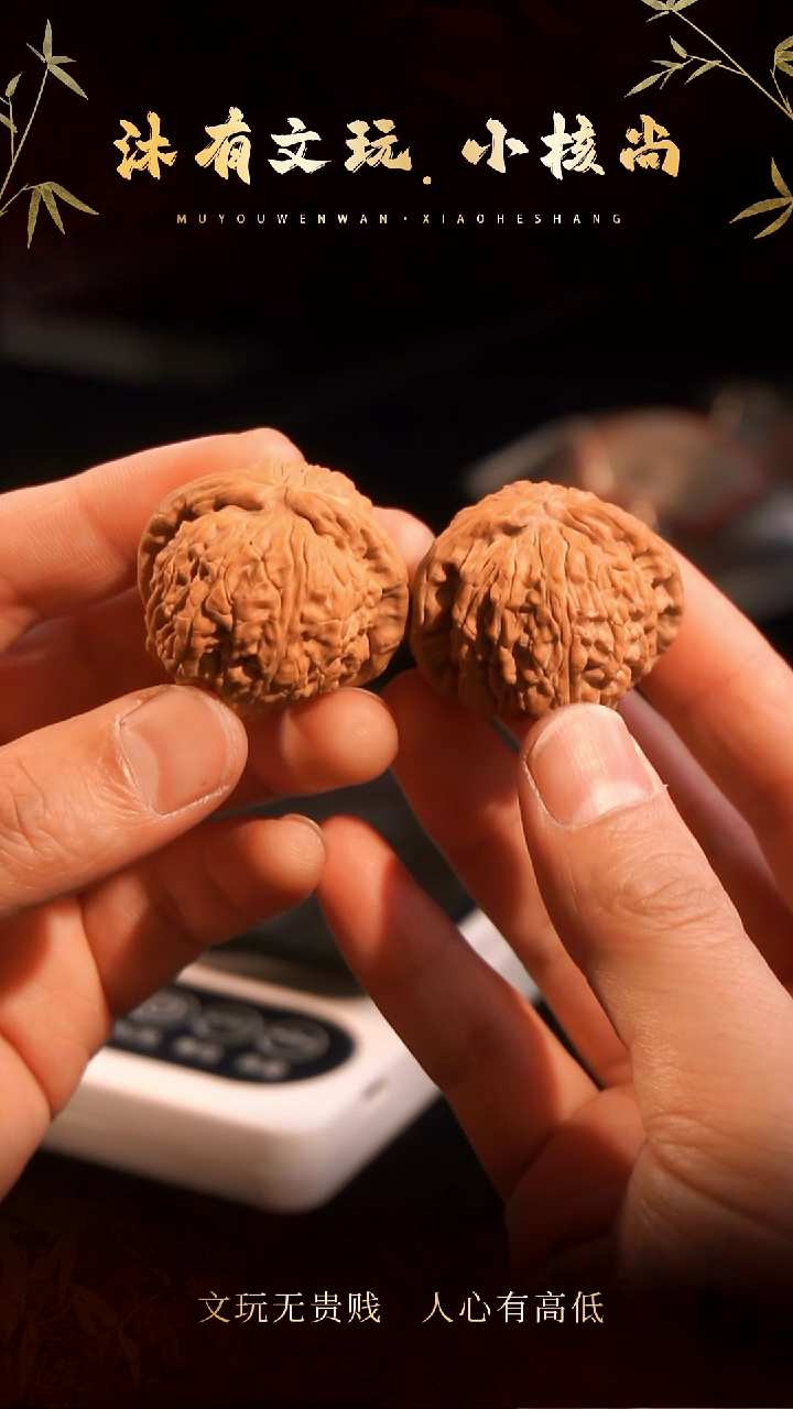 把件文玩核桃40闷白（白狮子）