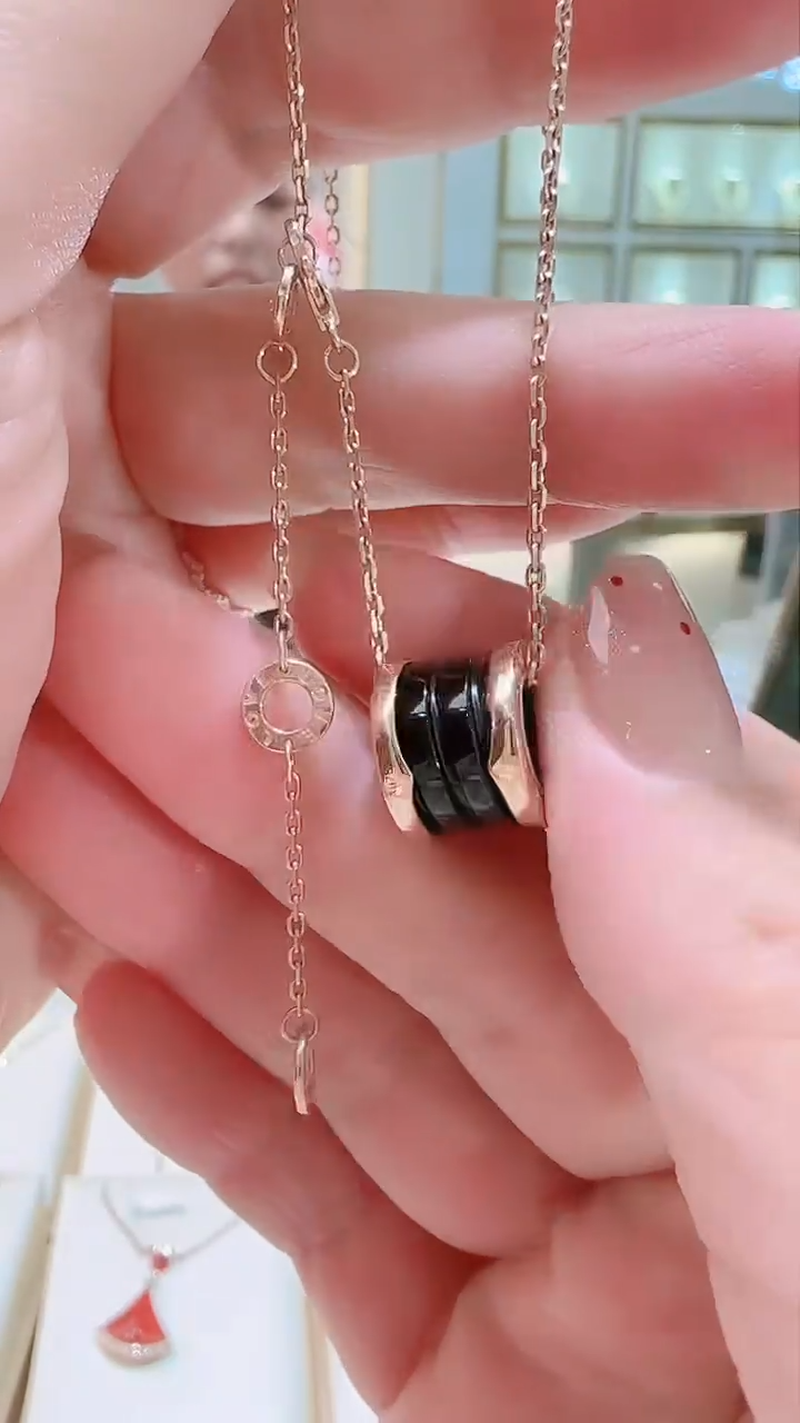 【闪购商品】玛瑙/玉髓套链18K金镶嵌套链