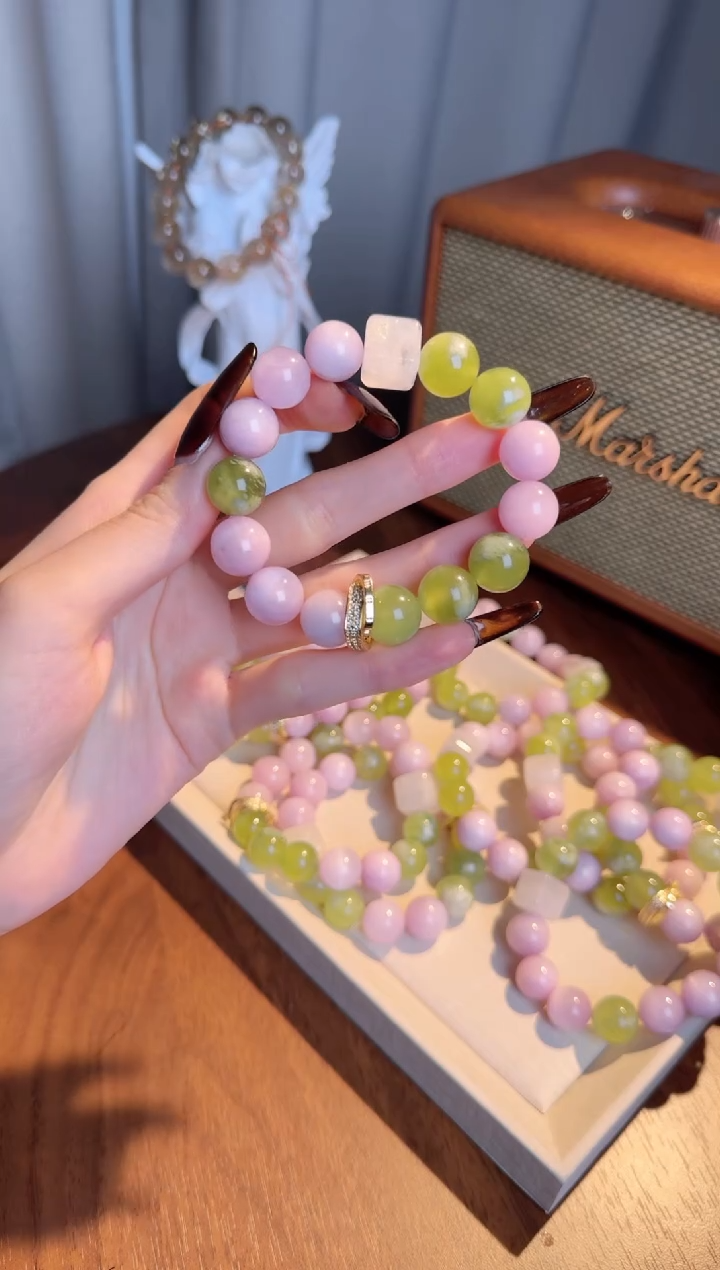 【闪购商品】辉石手串合金紫锂辉手串 颜色微差多样性发其一