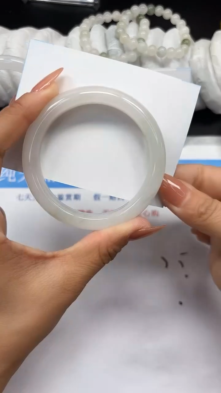 未镶嵌手镯石英质玉A133-56/57/58