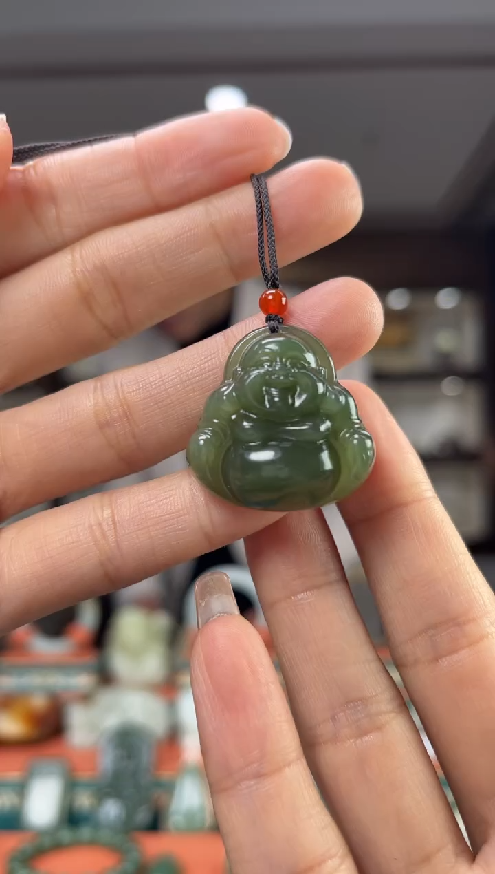 【闪购商品】和田玉颈饰未镶嵌佩佩28mm左右