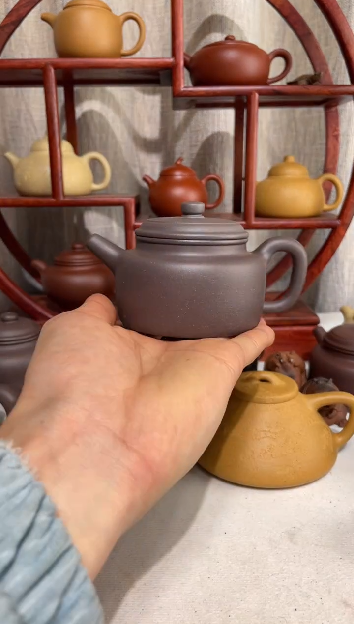 【闪购商品】紫砂茶壶微瑕台西底板紫泥大亨德钟