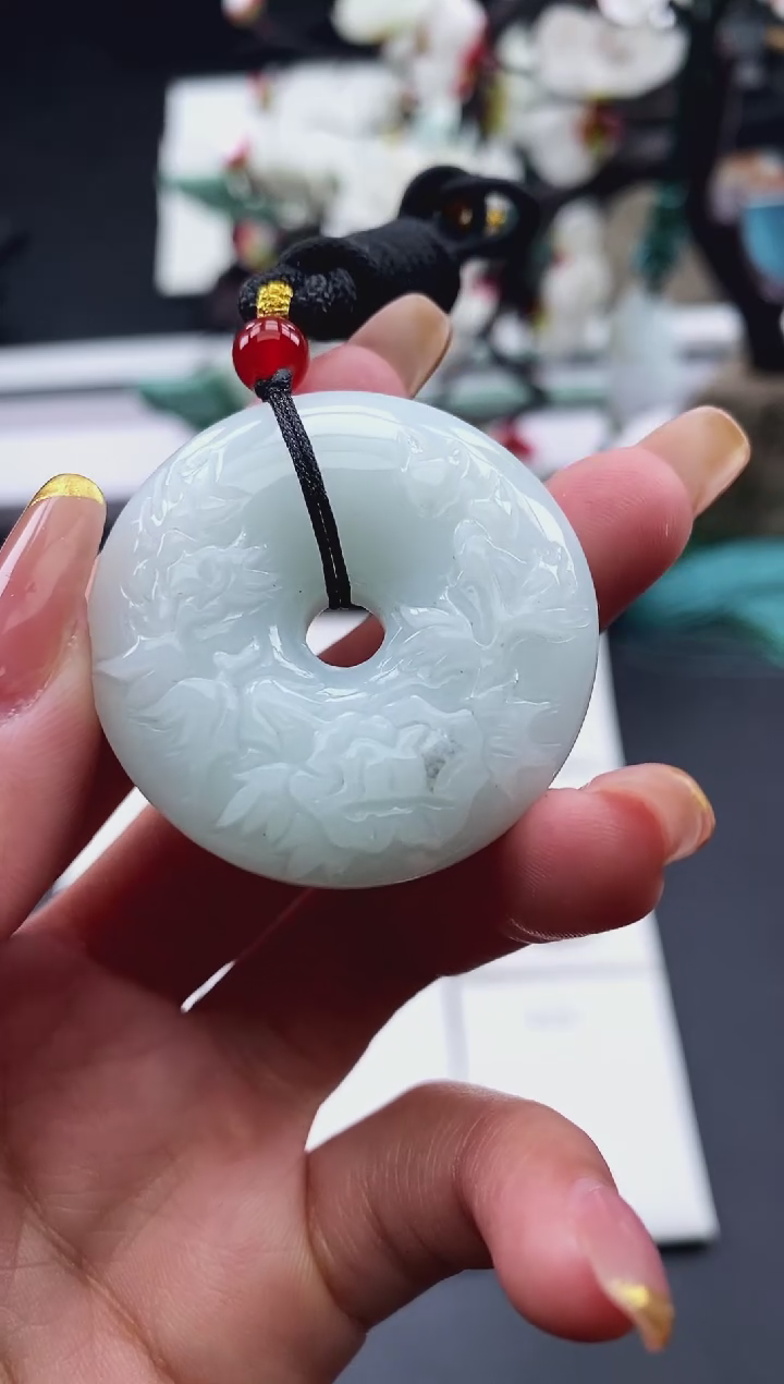 【闪购商品】翡翠颈饰未镶嵌天然缅甸A货翡翠