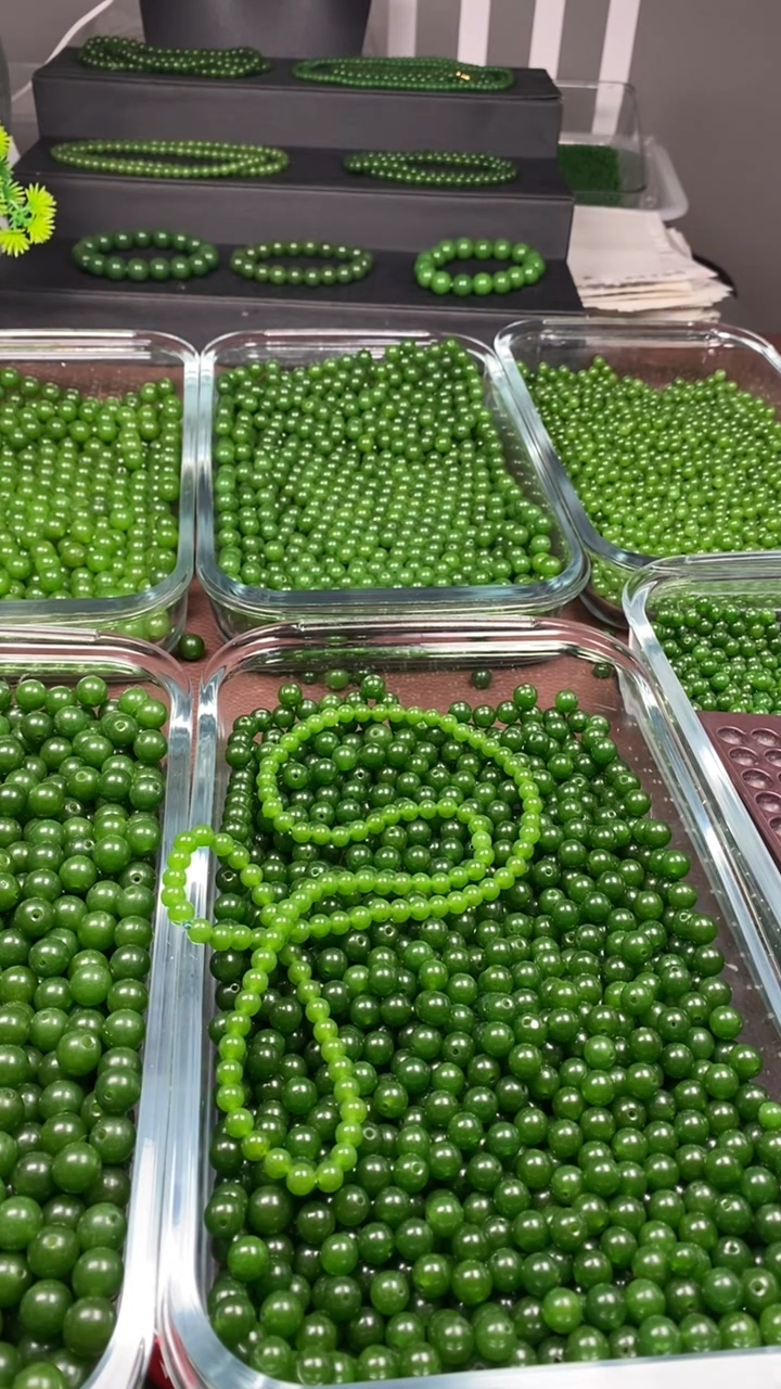 编织品遇**肤卡4的120颗杨绿色