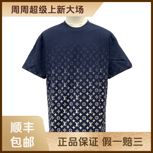 妃鱼/路易威登/棉/T恤/95新/z零二二二