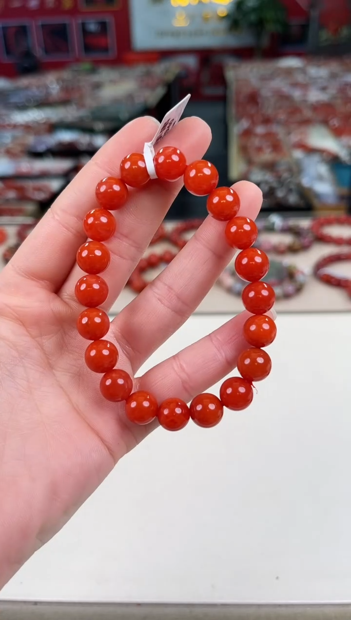 未镶嵌保山手串9+南红玛瑙（多样式发其一）