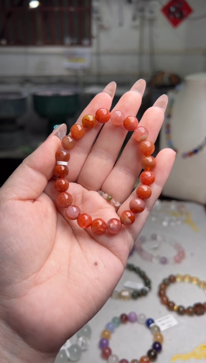 未镶嵌手串南红玛瑙南红9+多样性发其一-102