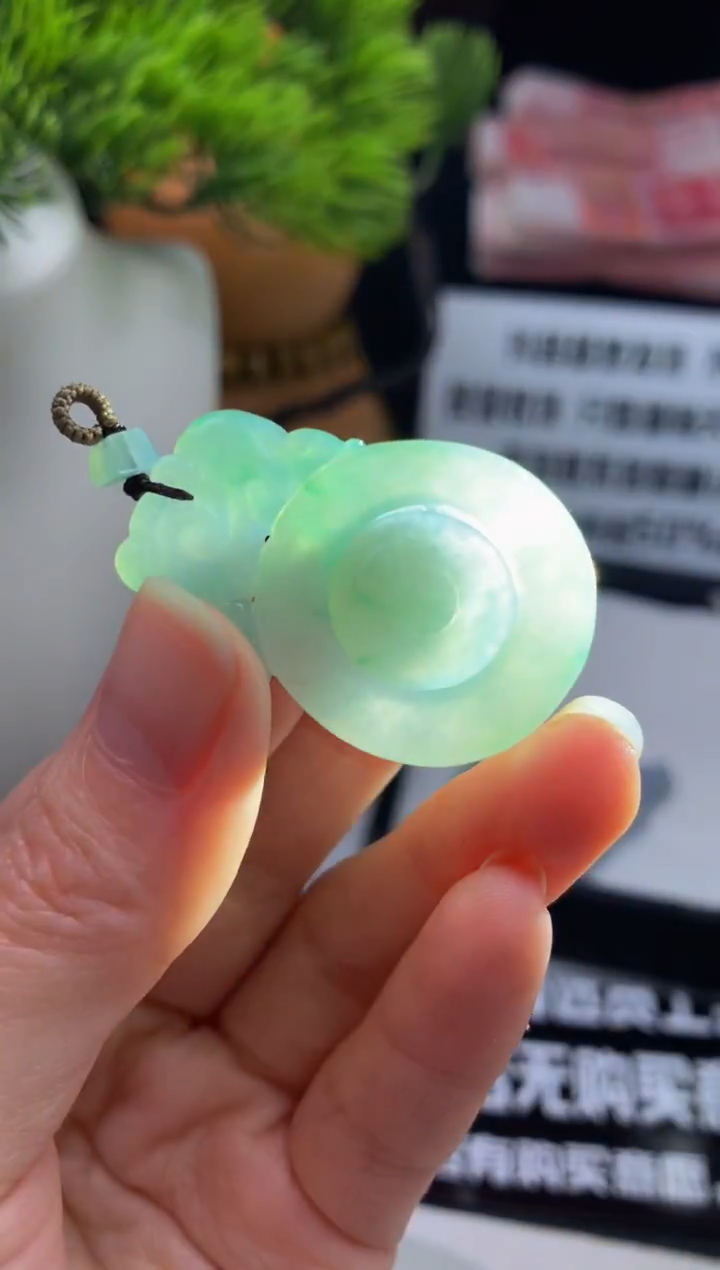 未镶嵌定制翡翠雾**花---125491