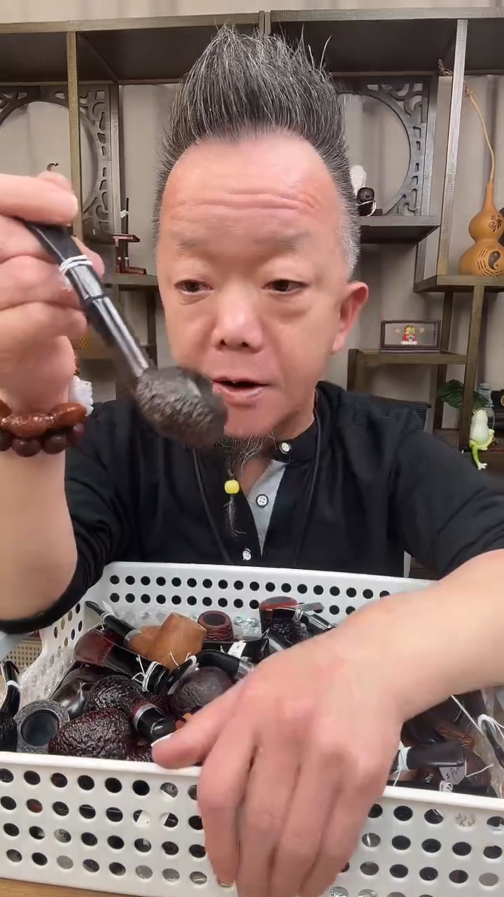 s100纯手工石楠木烟斗