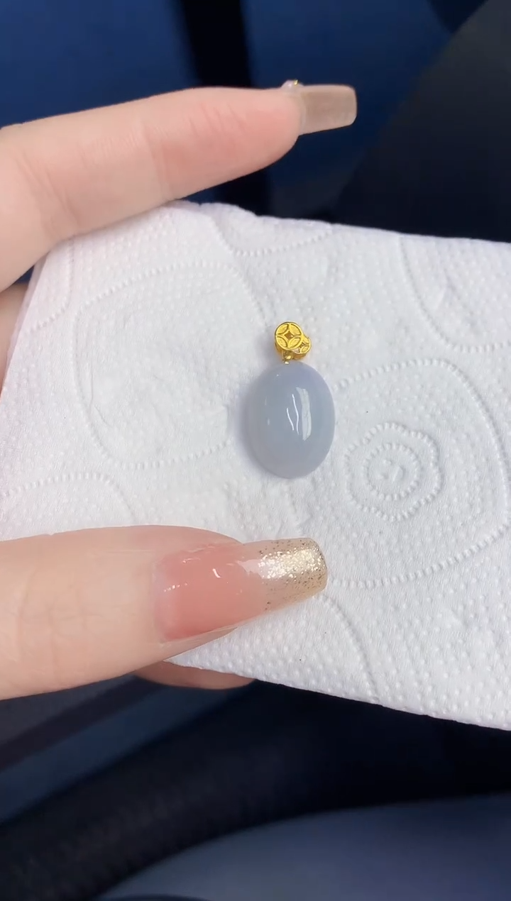 颈饰未镶嵌翡翠缅甸天然翡翠A货