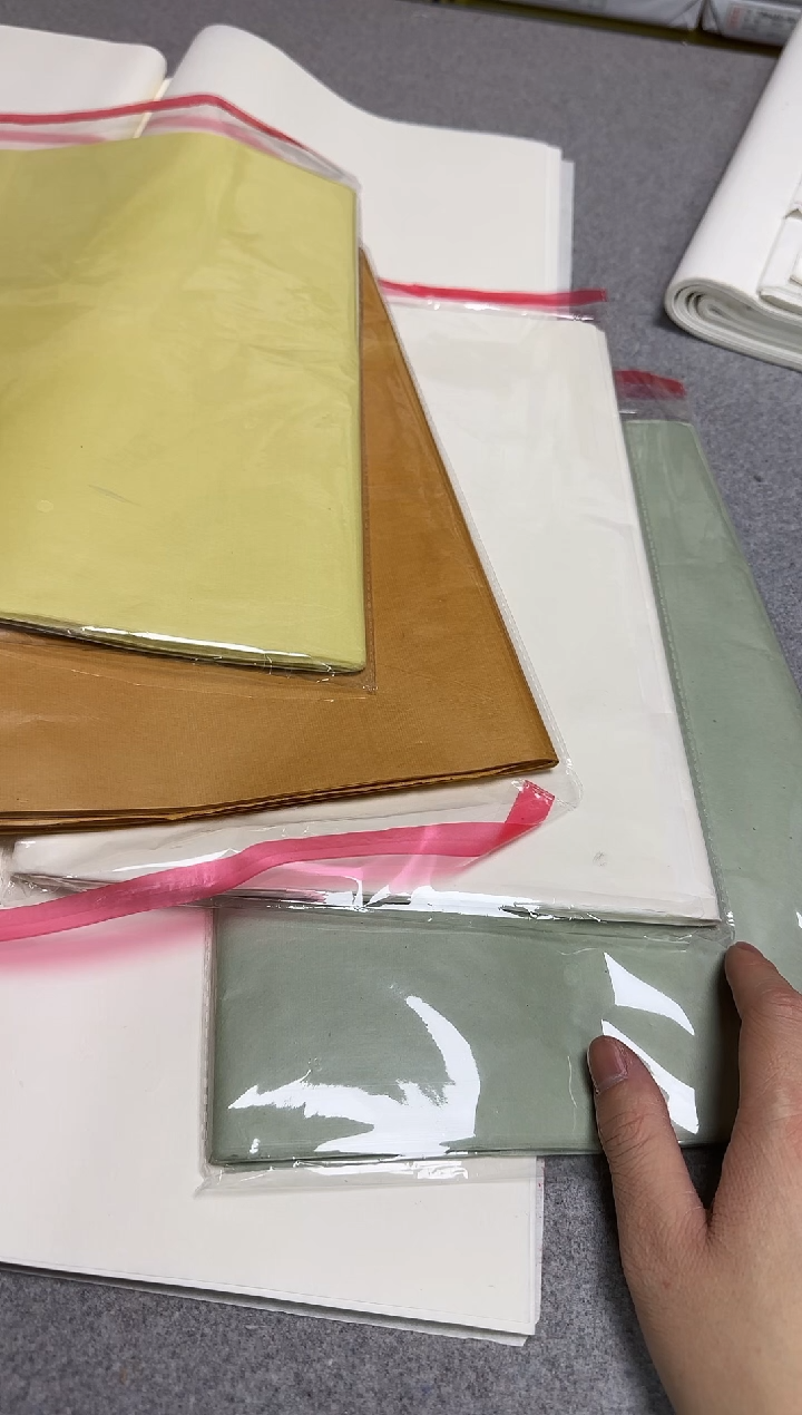 特级纯雁皮 四尺四开50张 5色