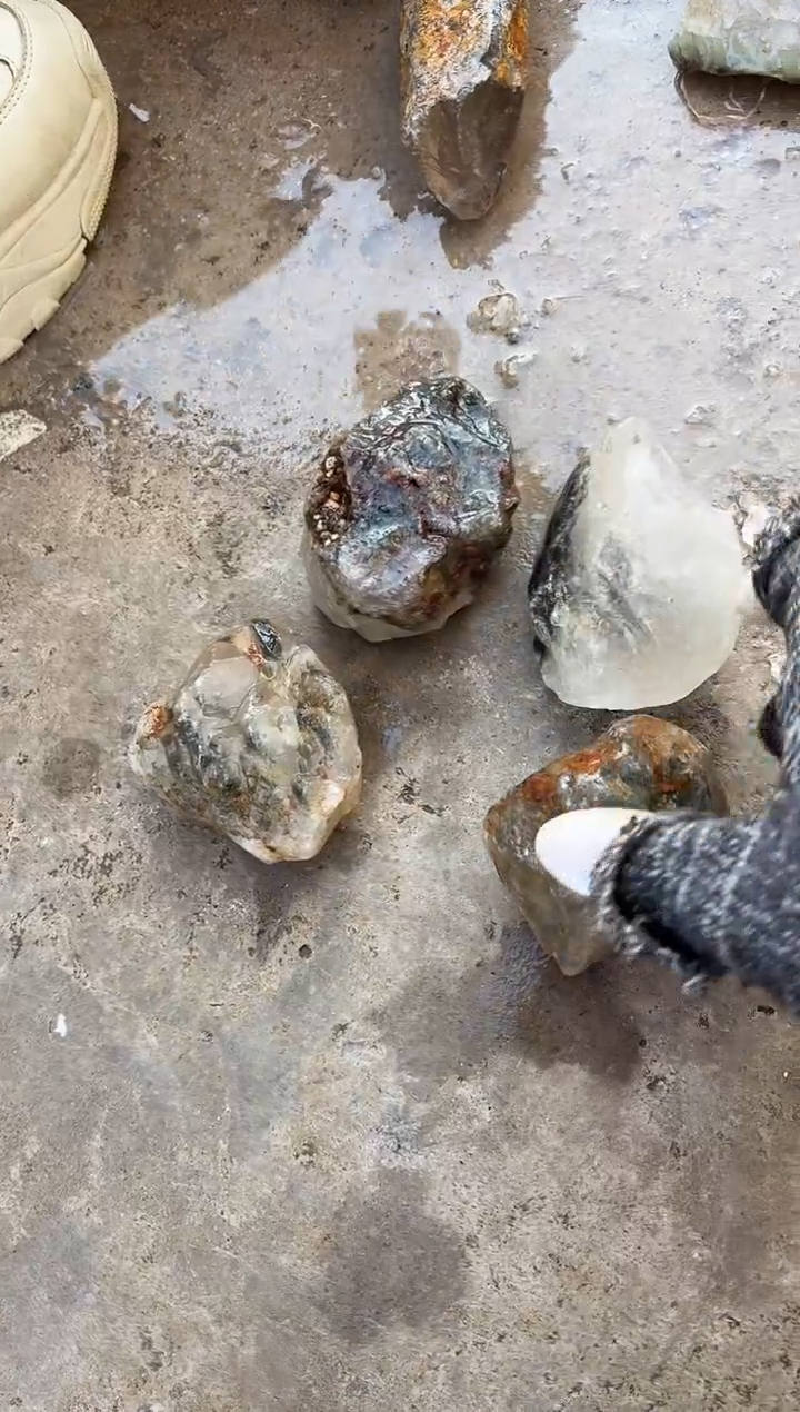 【闪购商品】水晶摆件未镶嵌幽灵多样性发一个 灯座 134