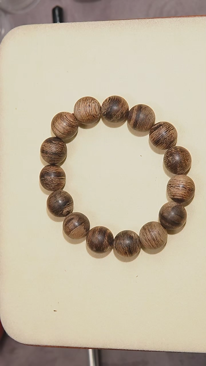 【闪购商品】沉香手串1.4文莱单圈15颗20克