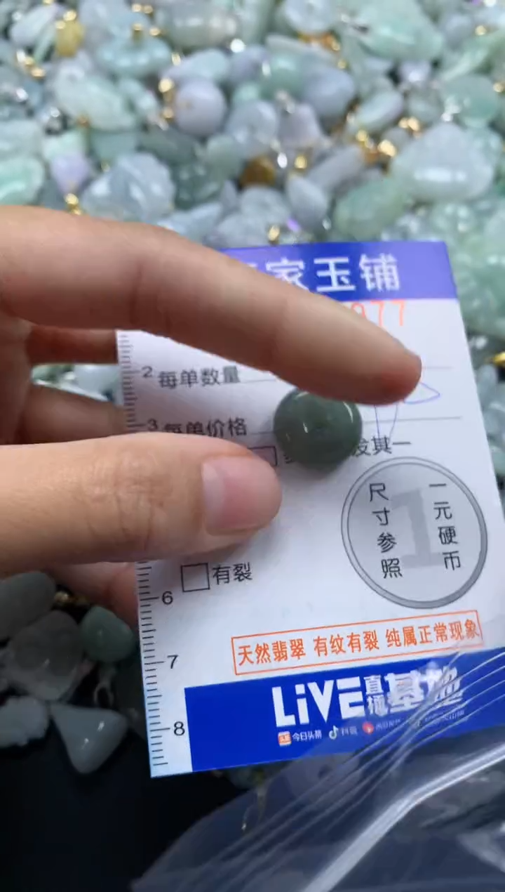 颈饰未镶嵌翡翠4977