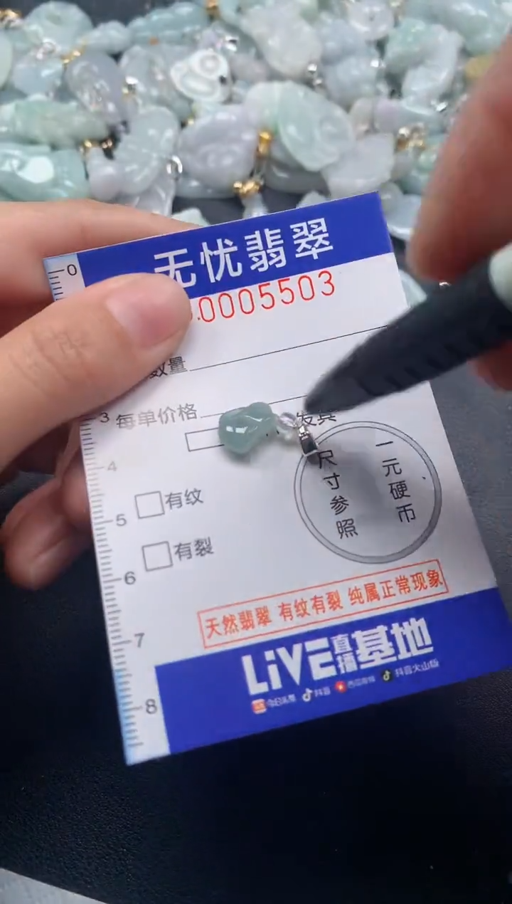颈饰未镶嵌翡翠5503