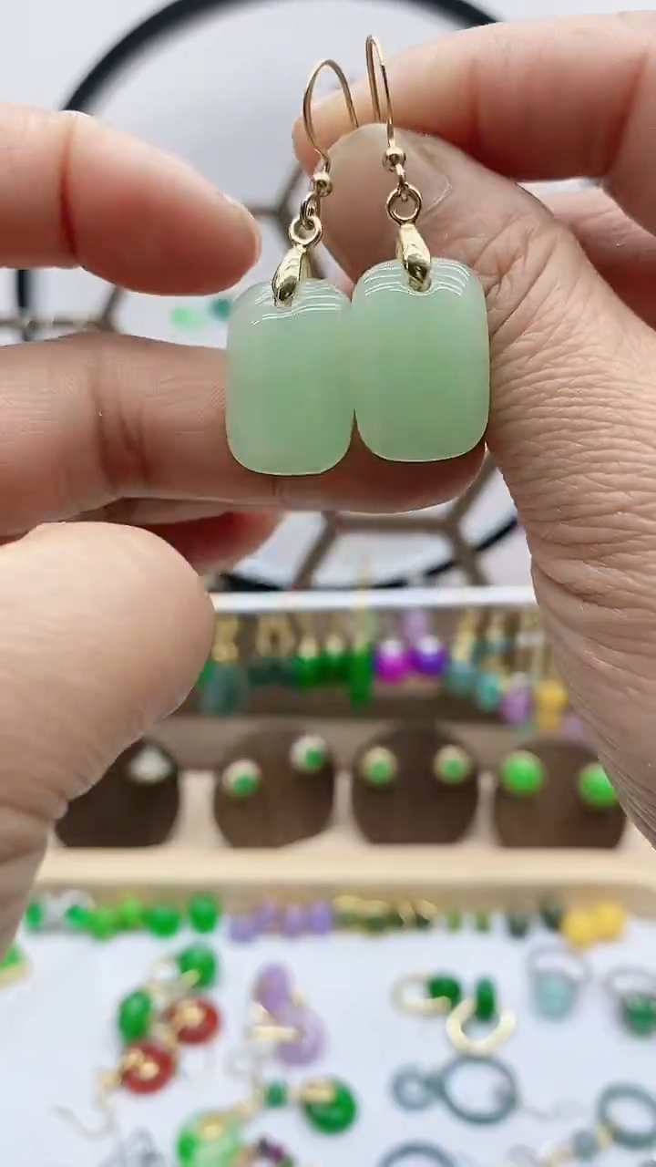 未镶嵌和田玉耳饰24