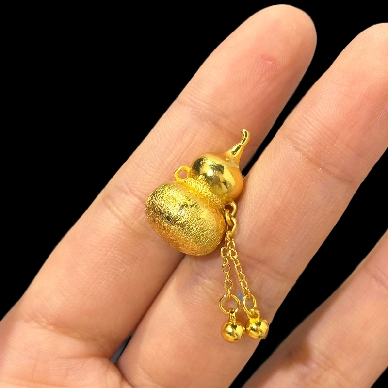 宫廷古法掐丝宝福禄素款吊坠A19-13