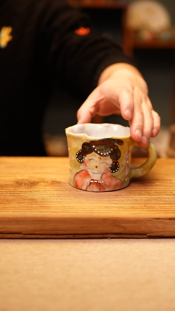 【闪购商品】@@陶园瓷舍@@纯手工手绘@高温釉下彩