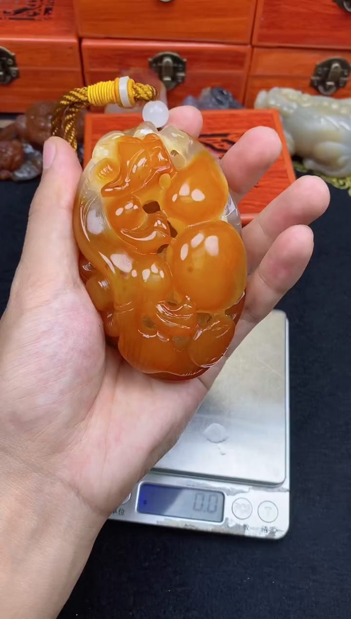 玛瑙/玉髓未镶嵌珠宝奇石夜*者0