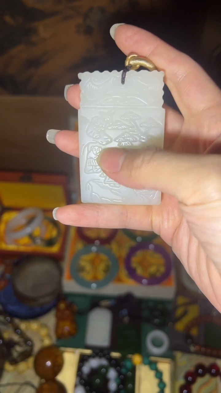 和田玉未镶嵌把件闪购高端商品链接子冈牌