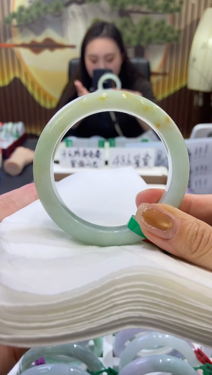 未镶嵌手镯翡翠0005277