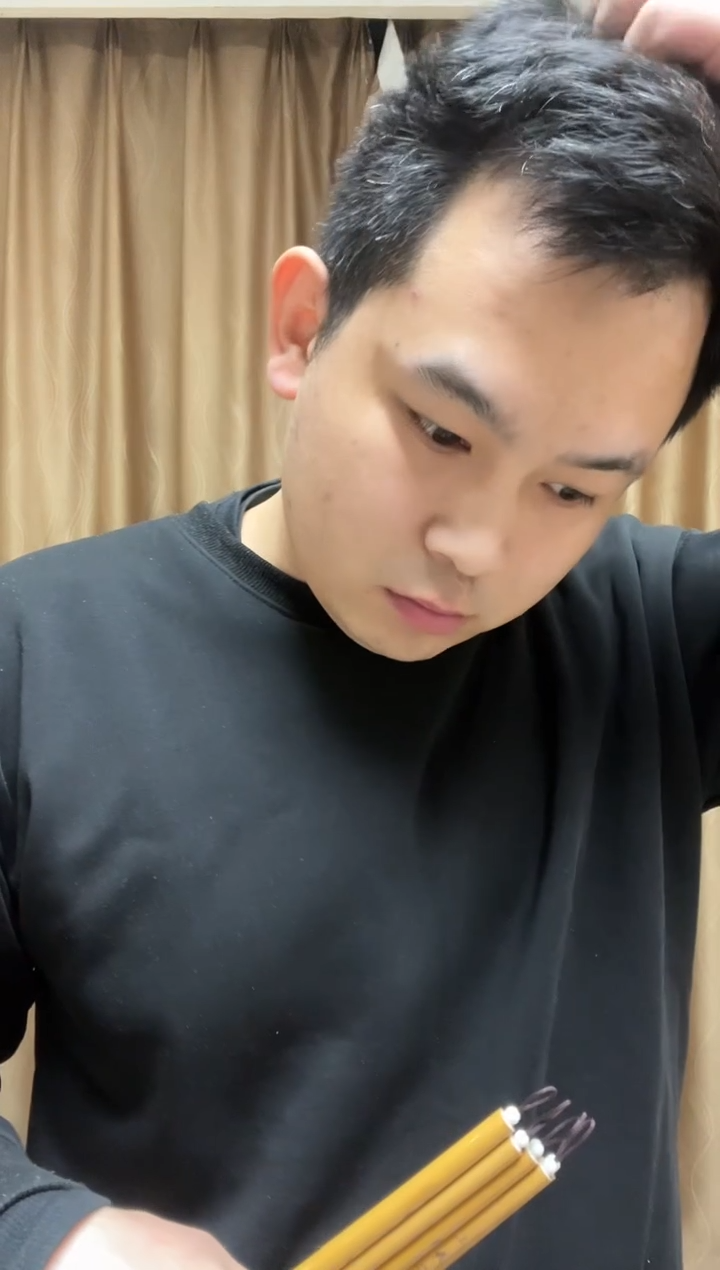 玄鸟毛笔五只组合装