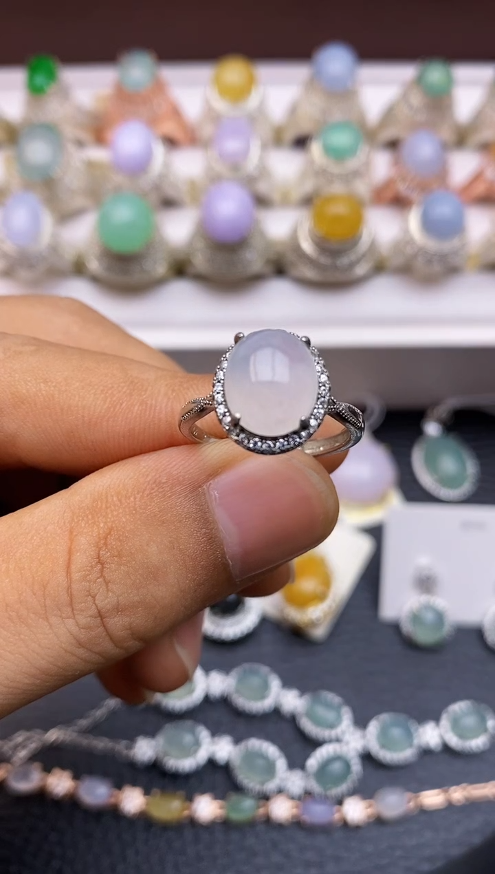 翡翠戒指未镶嵌经典款5552