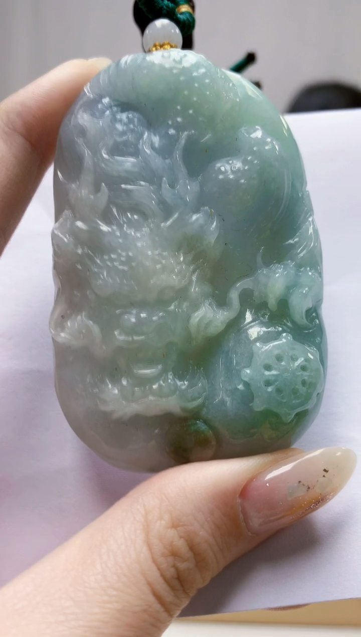 未镶嵌定制翡翠4812jw-毛货挂件43